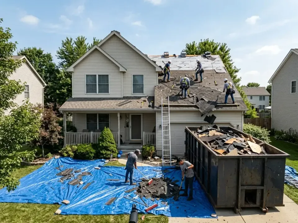 roof-replacement-debris-remova-004 — frequently asked questions, Cheapest Dumpster Rentals in Waldron, AR